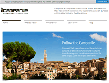 Tablet Screenshot of campanileconsulting.com